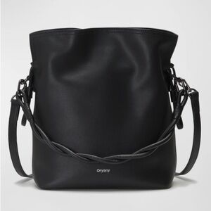 Oryany Madeleine Leather Crossbody Bucket Bag